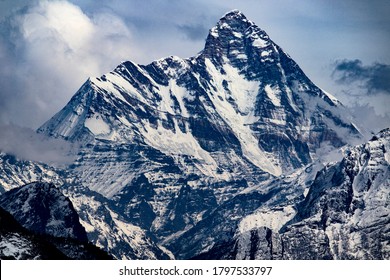 Nanda Devi View From Auli