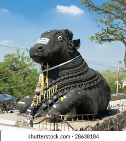 Nandi, Shiva?s Vehicle, Chamundi Hill, Built In 1659, Mysore, India