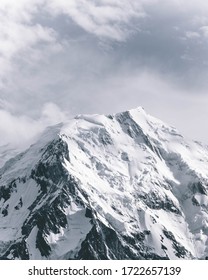 Nanga Parbat Peak Covered In Snow