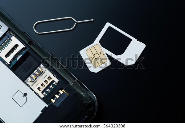 Nano Sim Card Sim Card Adapter Stock Photo Edit Now 564320308