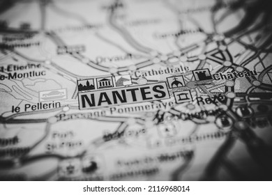 Nantes On The Europe Map