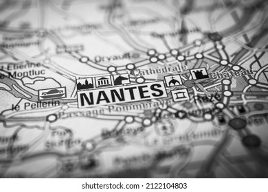 Nantes On The Europe Map