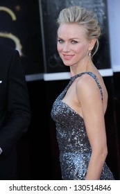 Naomi Watts At The 85th Annual Academy Awards Arrivals, Dolby Theater, Hollywood, CA 02-24-13