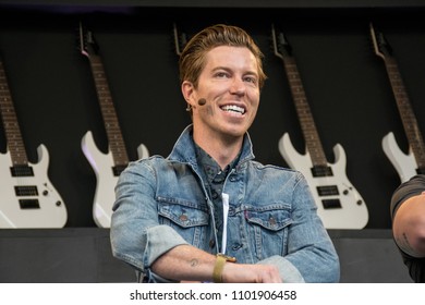 NAPA, CA - MAY 25, 2018: Duff Goldman And Shaun White At BottleRock Napa Valley In Napa, CA