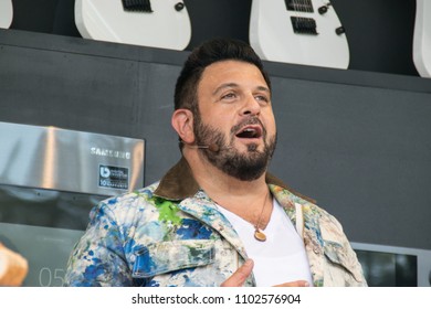 NAPA, CA - MAY 26, 2018: E-40, Adam Richman, And Mike D. At BottleRock Napa Valley In Napa, CA