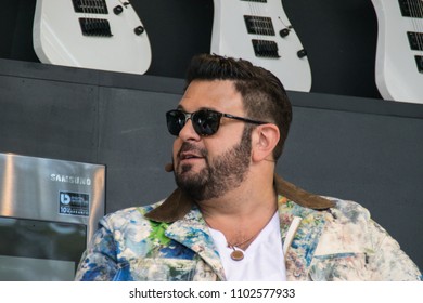 NAPA, CA - MAY 26, 2018: E-40, Adam Richman, And Mike D. At BottleRock Napa Valley In Napa, CA