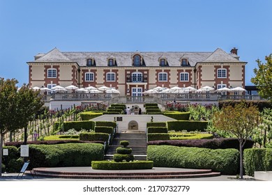 Napa, California USA May 13, 2022 The Domaine Carneros Winery.