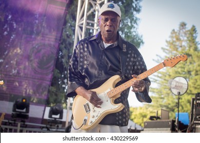 Napa, CA/USA - 5/27/16: Buddy Guy Performs At BottleRock 2016 In Napa, CA.  Guy Has Won Six Grammy Awards And Also Been Inducted Into Musicians Hall Of Fame And Museum.