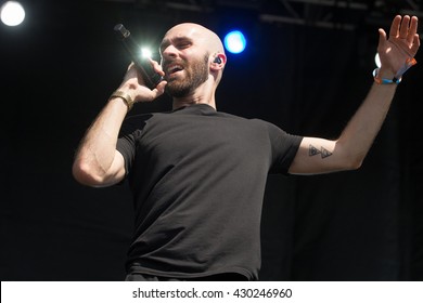 Napa, CA/USA - 5/28/16: X Ambassadors Perform At BottleRock 2016 In Napa, Ca.  