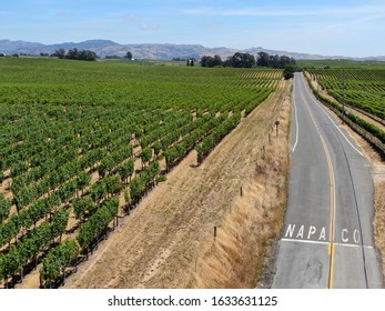 Napa Valley California Aerial Photo 2019 Summer 