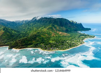 Napali Coast on Kauai, Hawaii