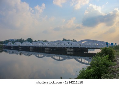 Napier Bridge, Chennai, India