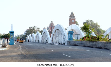 Napier Bridge In Marina Beach Chennai