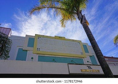 NAPIER, NEW ZEALAND -2 AUGUST 2018- Entirely Rebuilt After The Devastating 1931 Hawke's Bay Earthquake, Napier Is Considered The Art Deco Capital Of The World.