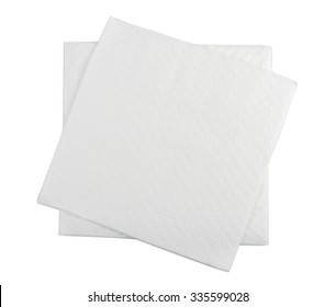 napkin isolated on a white background