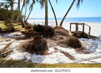 Naples Beach After Hurricane Ian