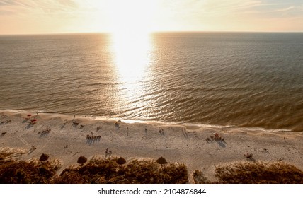 Naples Beach, Florida In Winter