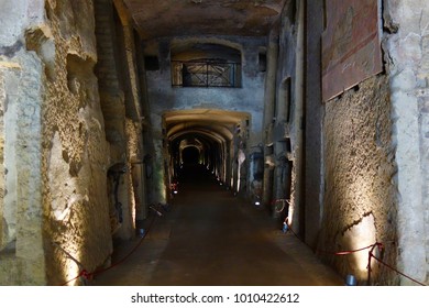 Naples, Italy - Catacombs of San Gennaro