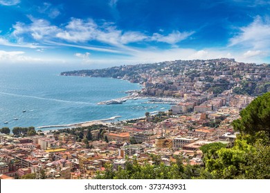 Naples In A Summer Day In Italy