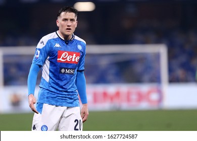 Napoli. Italy. 26th January 2020. Italian Serie A. Ssc Napoli Vs Juventus Fc. Piotr Zielinski Of Ssc Napoli. 