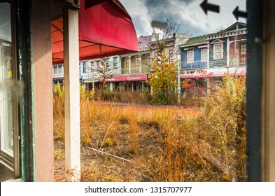 Nara Dreamland, Japan Nov 12 2014 Image Of The Abandoned Theme Park Of Nara Dreamland