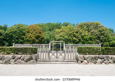 Nara, Japan - Mar 23 2019- Mausoleum Of Empress Jingu In Nara, Japan. She Was The Wife Of The 14th Emperor Of Japan.