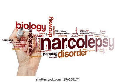 Narcolepsy Word Cloud Concept