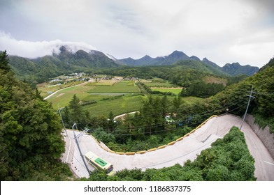 Nari Basin In Ulleungdo Island