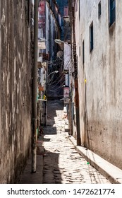 Narrow Favela Street Salvador Bahia Brasil Stock Photo 1472621774 ...