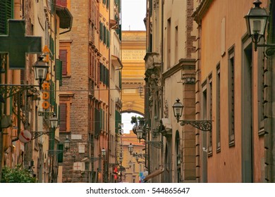 Narrow Street In Florence, Italy