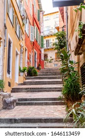 Narrow Street At Villefranche Sur Mer