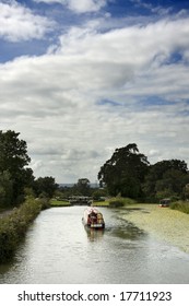 Narrow-boat On The Kennet And Avon Canal