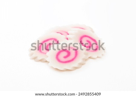 Naruto rolls on white background.