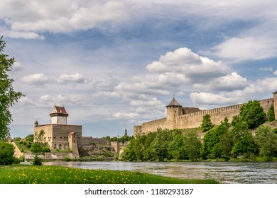 Narva Castle To A River