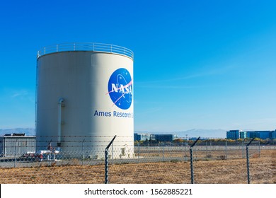 NASA Ames Research Center. Ames Research Center Is A Major NASA Research Center At Moffett Federal Airfield In Silicon Valley - Mountain View, CA, USA - 2019