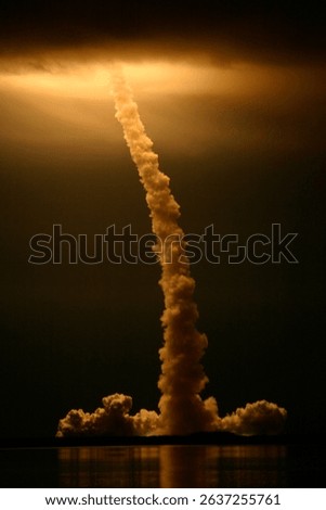 NASA Space Shuttle Rocket Launch from Florida