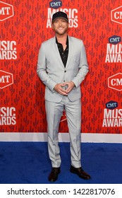 NASHVILLE - JUN 5: Cole Swindell Attends The 2019 CMT Music Awards At Bridgestone Arena On June 5, 2019 In Nashville, Tennessee.