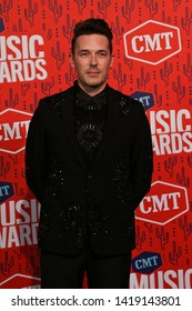 NASHVILLE - JUN 5: Sam Palladio Attends The 2019 CMT Music Awards At The Bridgestone Arena On June 5, 2019 In Nashville, Tennessee.