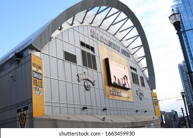 Nashville, Tenn February 15, 2020
Bridgestone Arena Is A Multi-purpose Venue In Downtown Nashville, That Was Completed In 1996, And Is The Home Of The Nashville Predators Of The National Hockey League