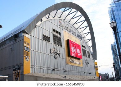 Nashville, Tenn February 15, 2020
Bridgestone Arena Is A Multi-purpose Venue In Downtown Nashville, That Was Completed In 1996, And Is The Home Of The Nashville Predators Of The National Hockey League