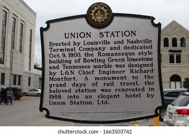 Nashville, Tenn  February 15, 2020
Iconic Union Station Hotel.