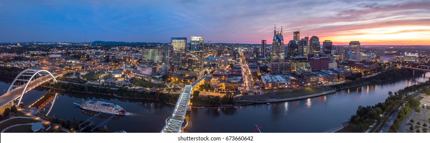 Nashville Tennessee Skyline