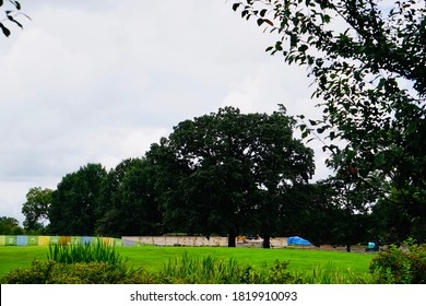 NASHVILLE, TENNESSEE, USA- August 22, 2020: Nashville Tennessee Centennial Park