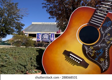 NASHVILLE, TENNESSEE-FEBRUARY 4, 2015:  The Grand Ole Opry Is A Landmark In Nashville, Tennessee That Beckons Country Music Fans From Around The World.