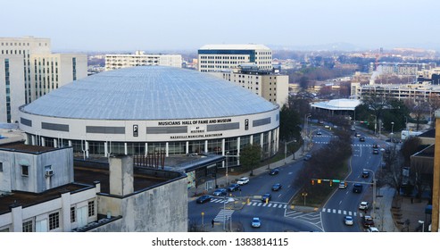 NASHVILLE, TENNESSEE/UNITED STATES- JANUARY 15, 2019: Musicians Hall Of Fame And Museum, Nashville, Tennessee. Housed On The First Floor Of The Historic Nashville Municipal Auditorium