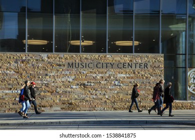 Nashville, Tennessee/USA- October 21, 2019: Music City Center, Nashville, TN