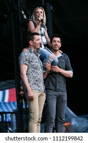 NASHVILLE, TN - June 9: Drew And Jonathan Scott Perform At The 2018 CMA Fest At Nissan Stadium On June 9, 2018 In Nashville, Tennessee.