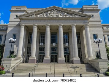 Nashville, TN USA - 06/17/2014 - Nashville, TN USA - Schermerhorn Symphony Center Entrance

