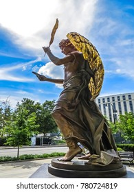 Nashville, TN USA - 06/17/2014 - Nashville, TN USA - Nashville Symphony Statue

