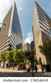 Nashville TN/ USA 10-22-2019 Bank Of America Plaza In Downtown Nashville